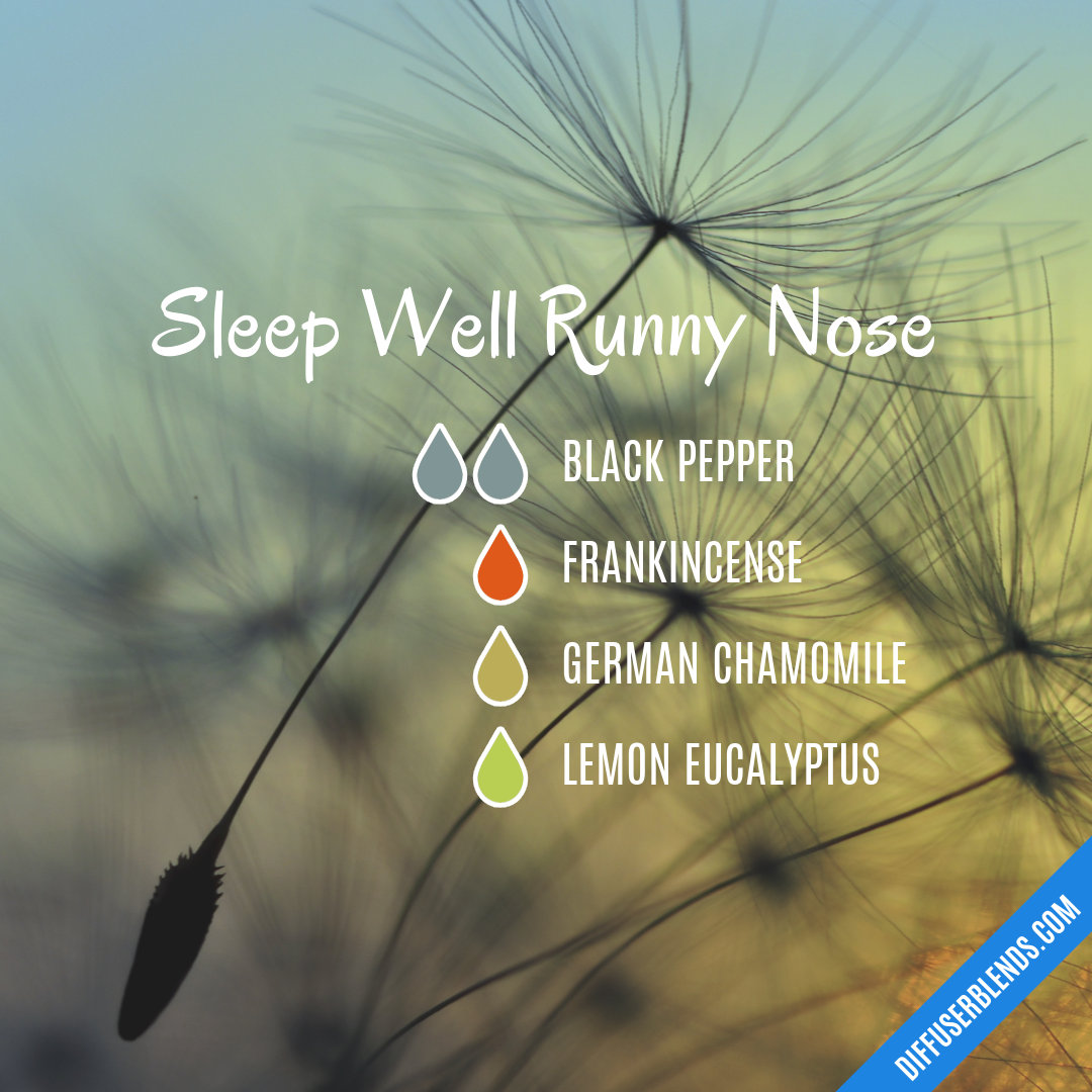 Sleep Well Runny Nose — Essential Oil Diffuser Blend