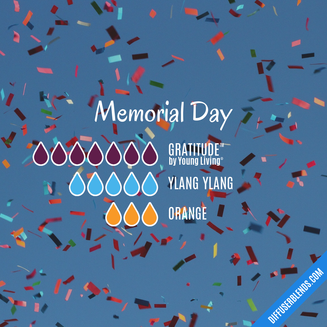 Memorial Day — Essential Oil Diffuser Blend