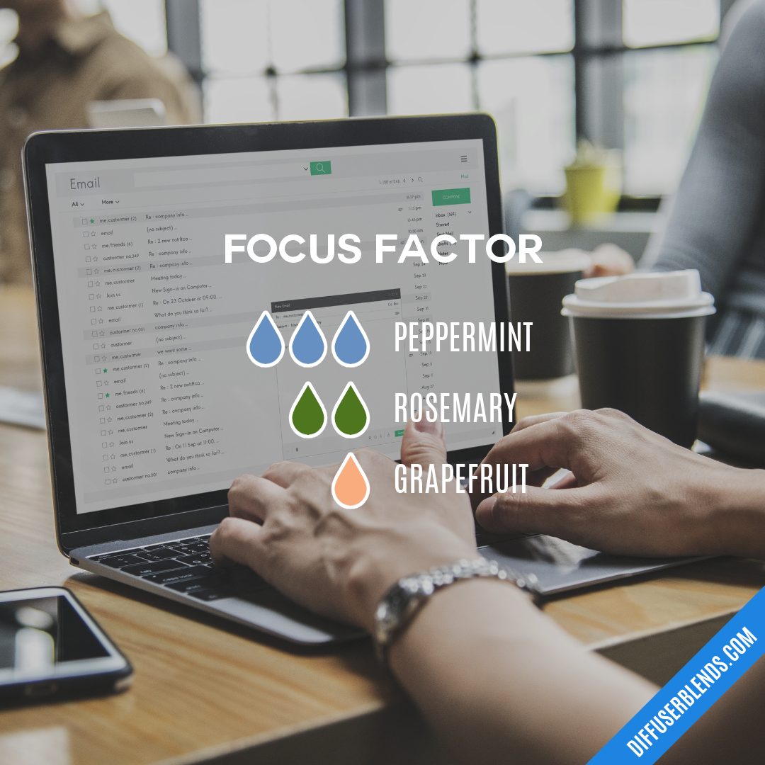 Focus Factor — Essential Oil Diffuser Blend