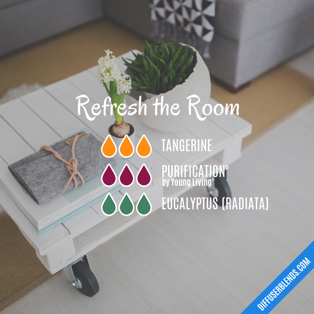 Refresh the Room — Essential Oil Diffuser Blend