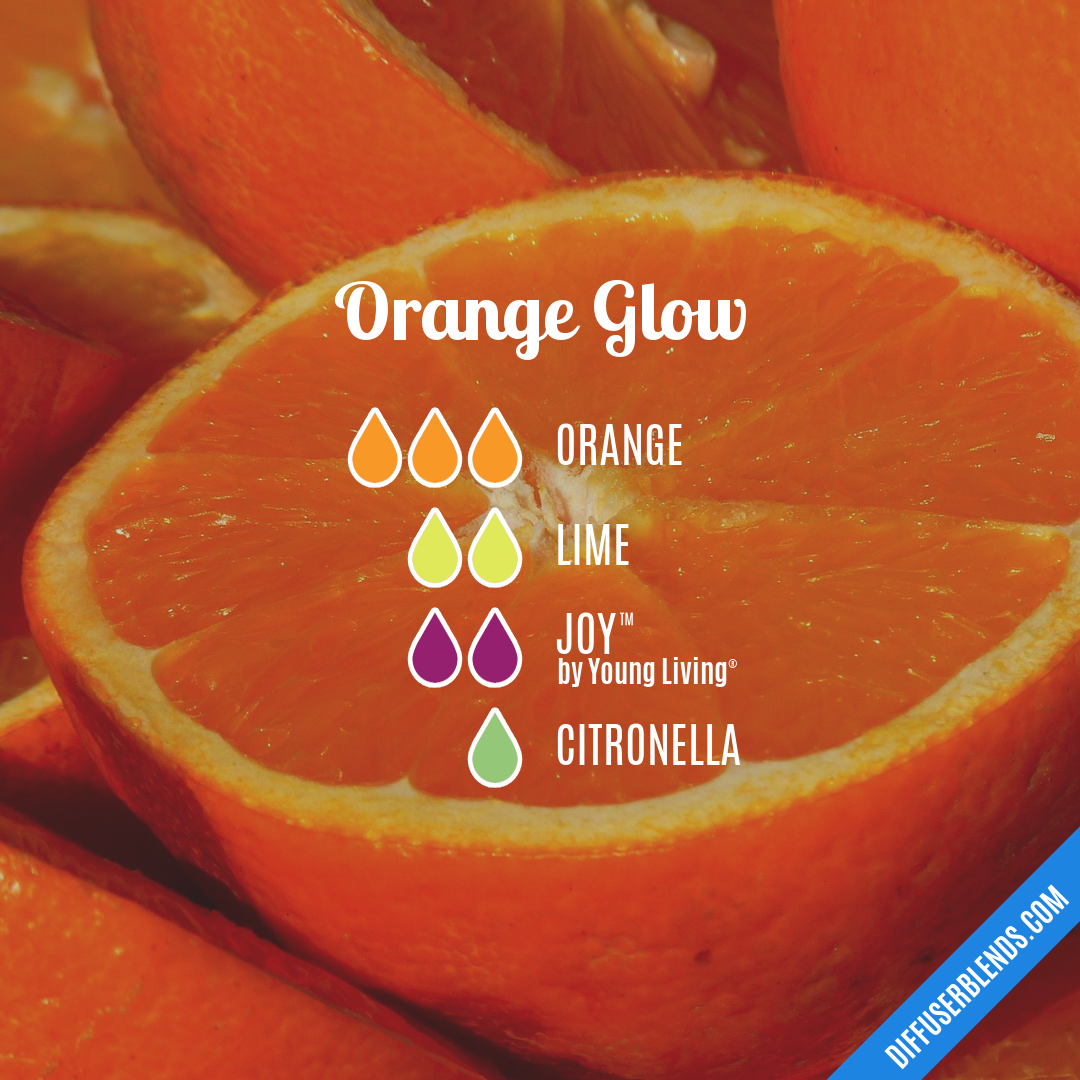 Orange Glow — Essential Oil Diffuser Blend