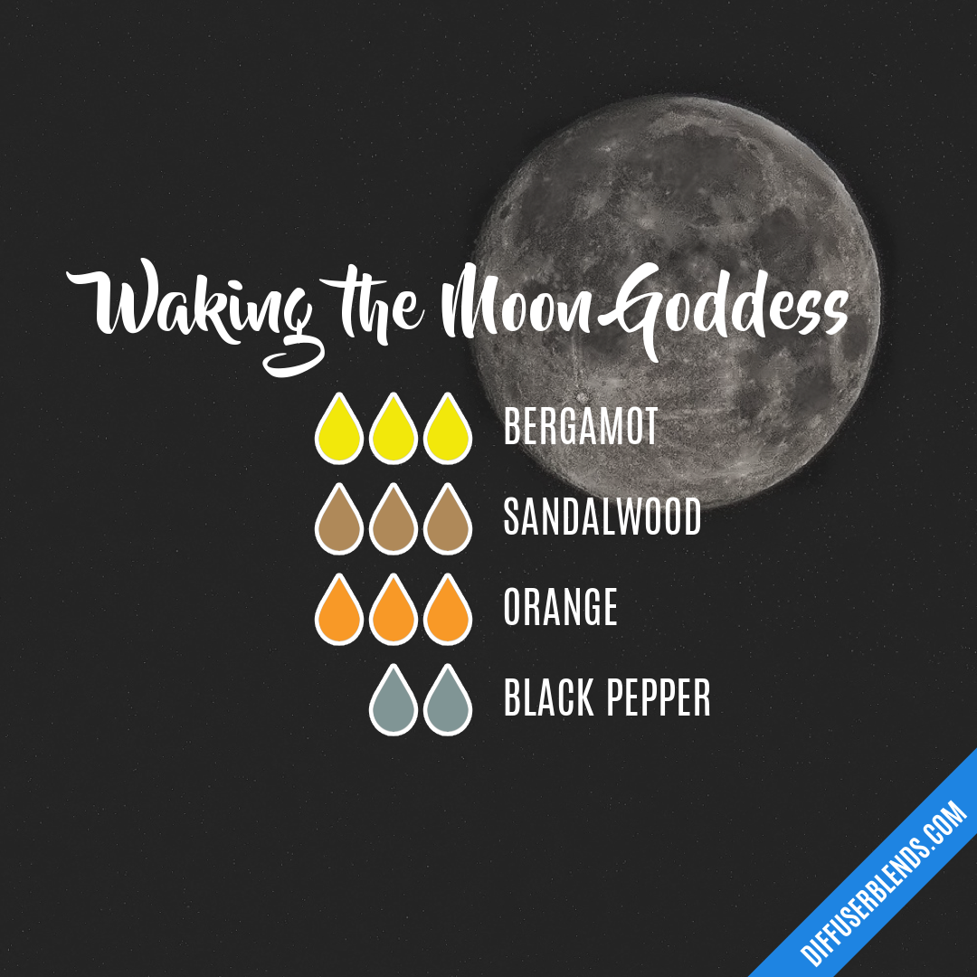 Waking the Moon Goddess — Essential Oil Diffuser Blend