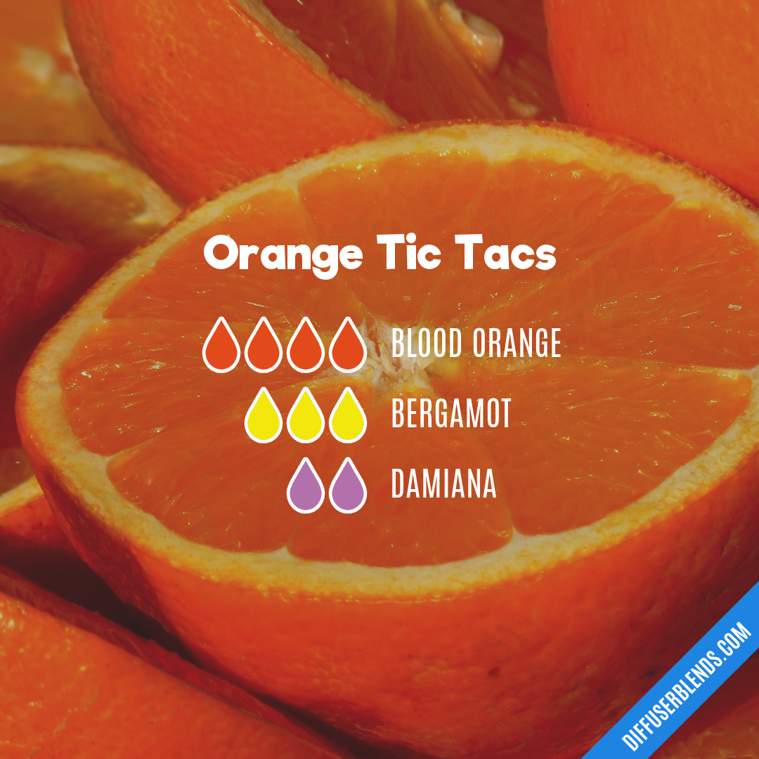 Orange Tic Tacs — Essential Oil Diffuser Blend