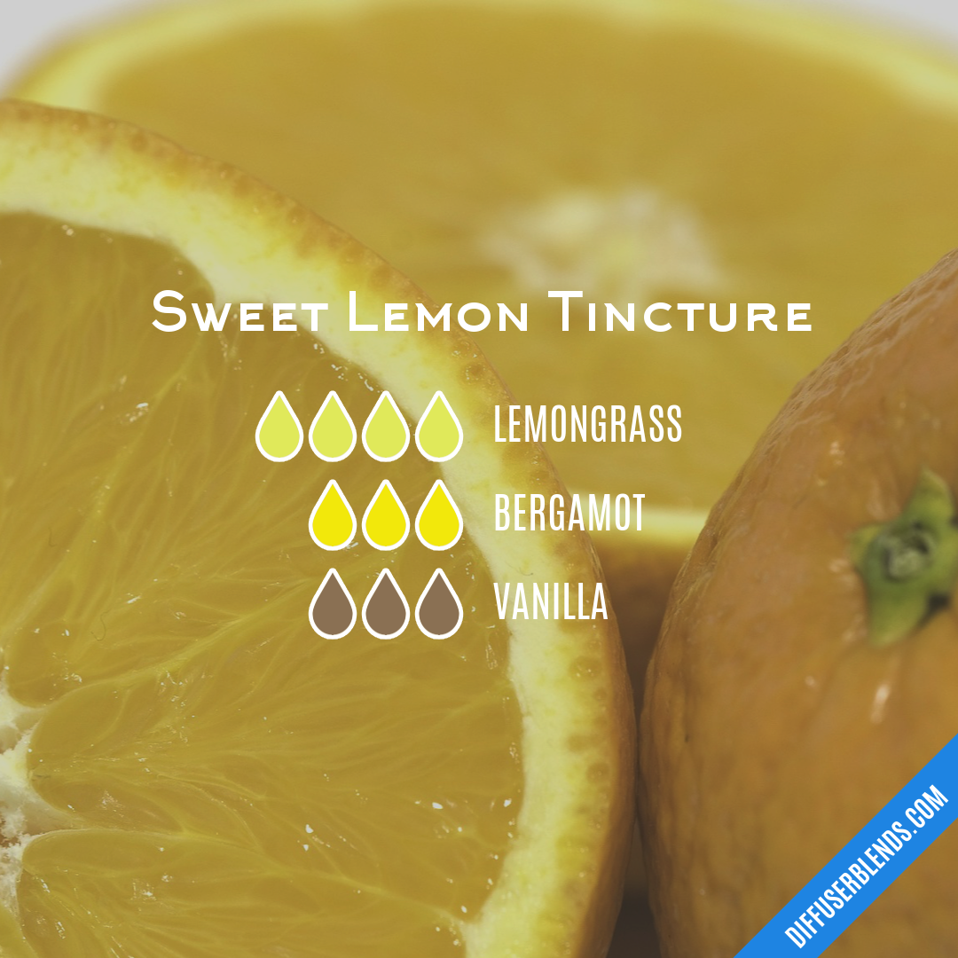 Sweet Lemon Tincture | DiffuserBlends.com