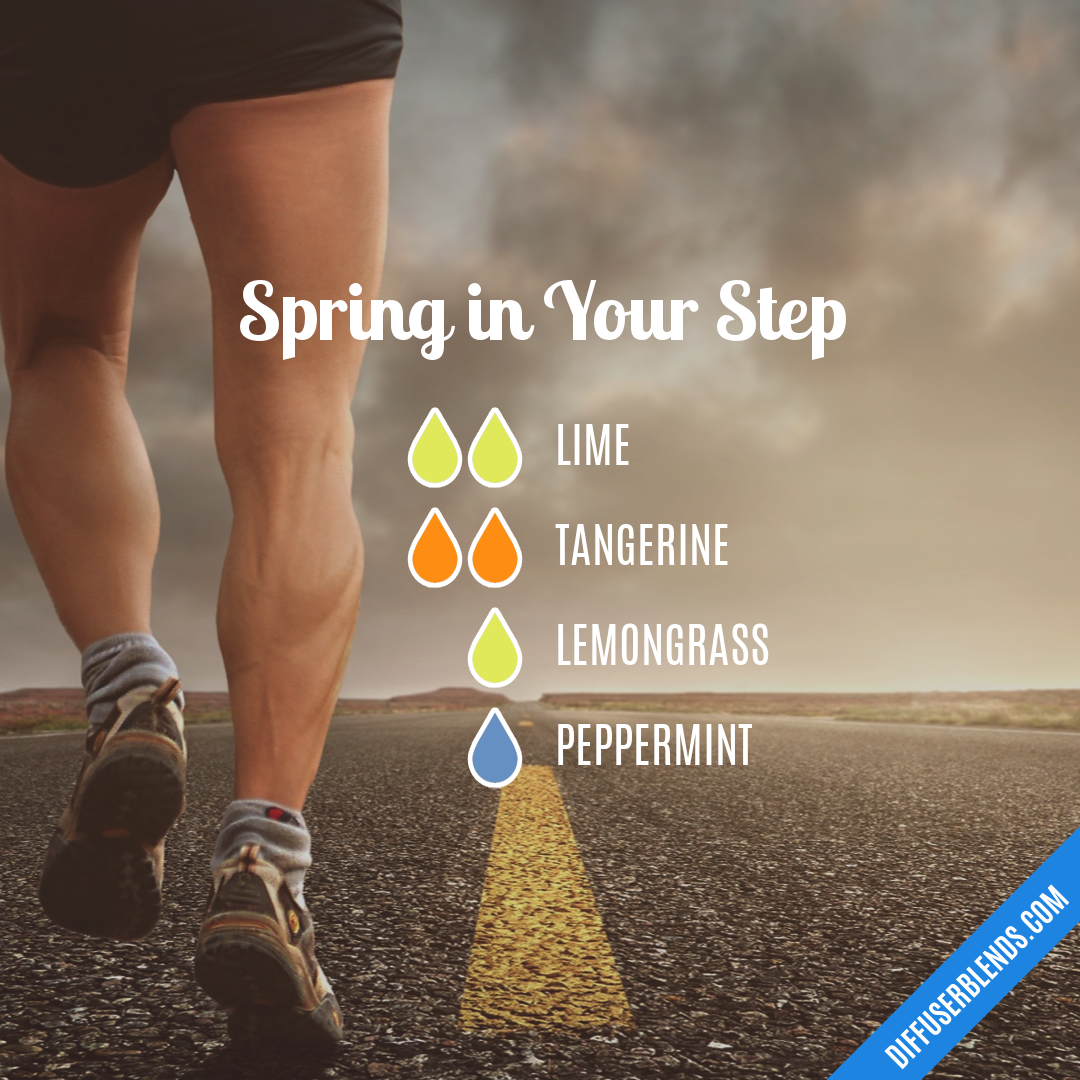 Spring in Your Step — Essential Oil Diffuser Blend