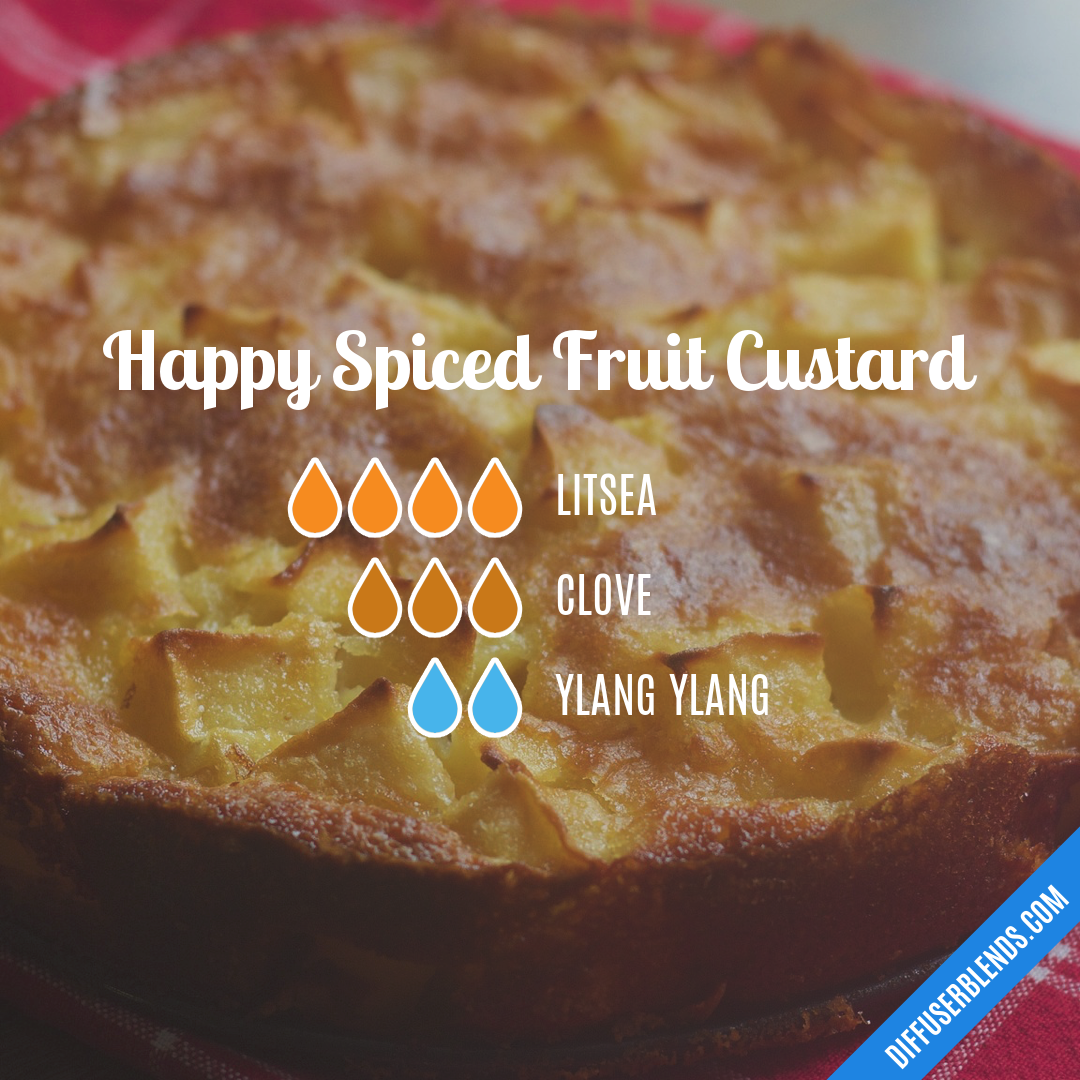 Happy Spiced Fruit Custard — Essential Oil Diffuser Blend