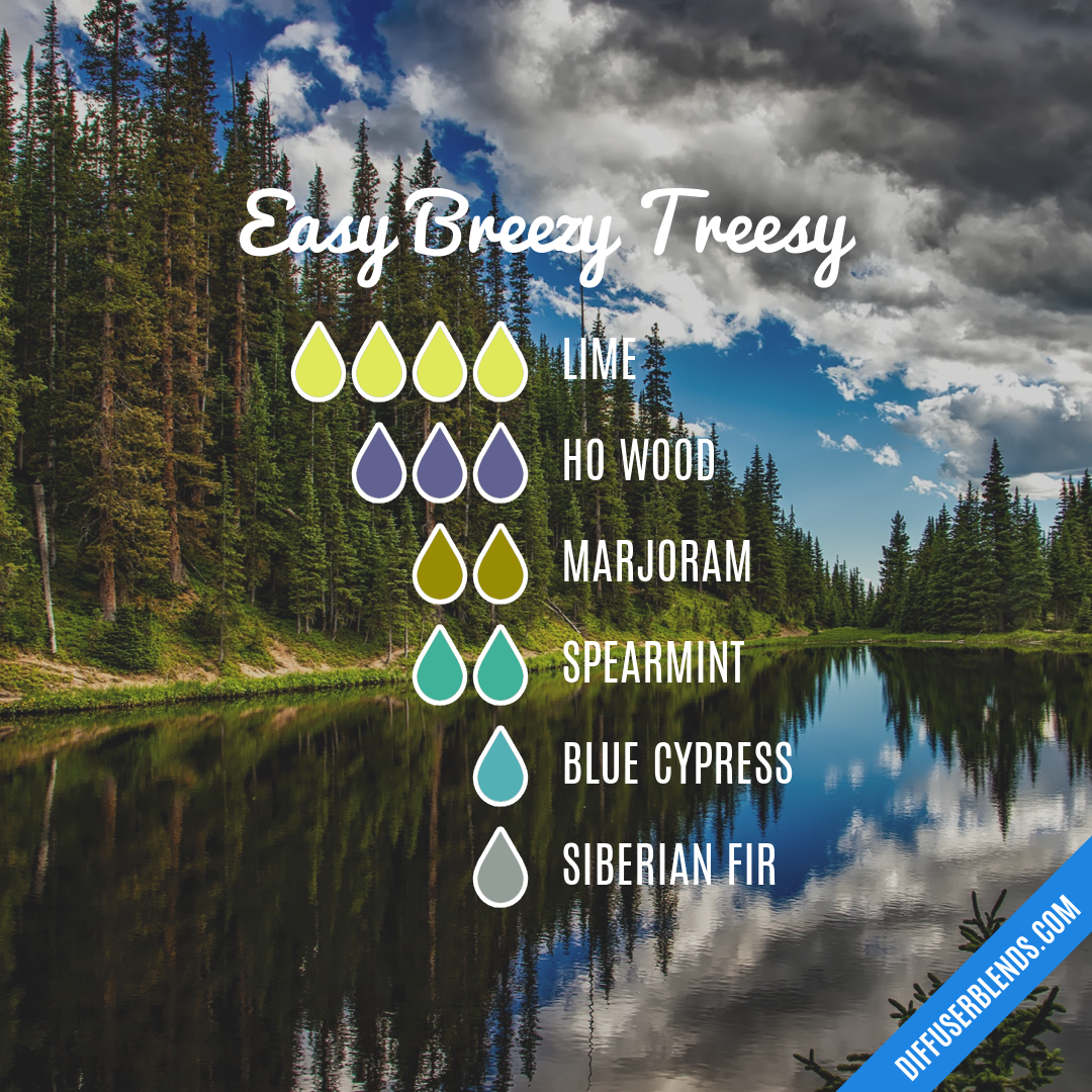 Easy Breezy Treesy — Essential Oil Diffuser Blend