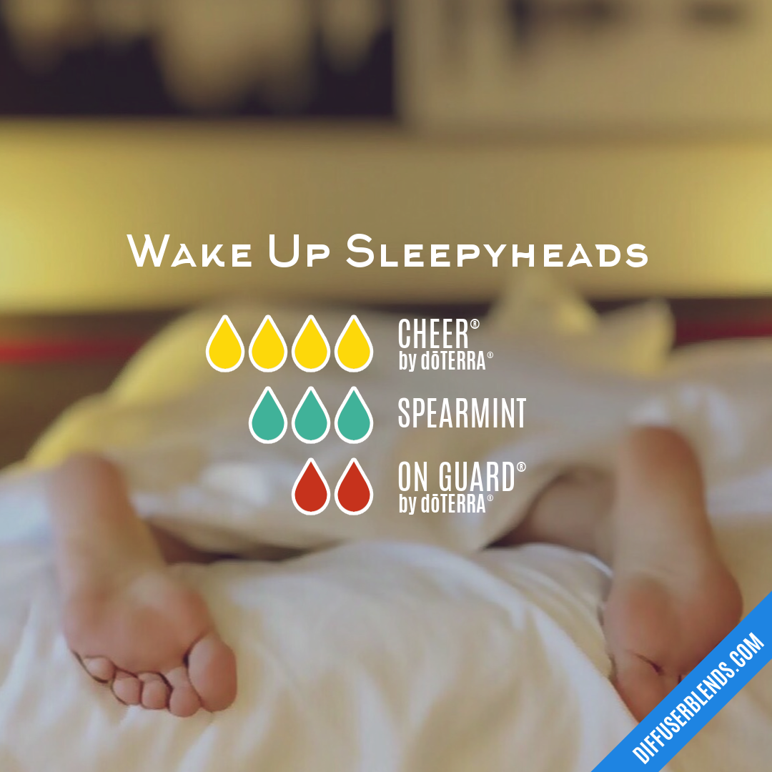 Wake Up Sleepyheads — Essential Oil Diffuser Blend