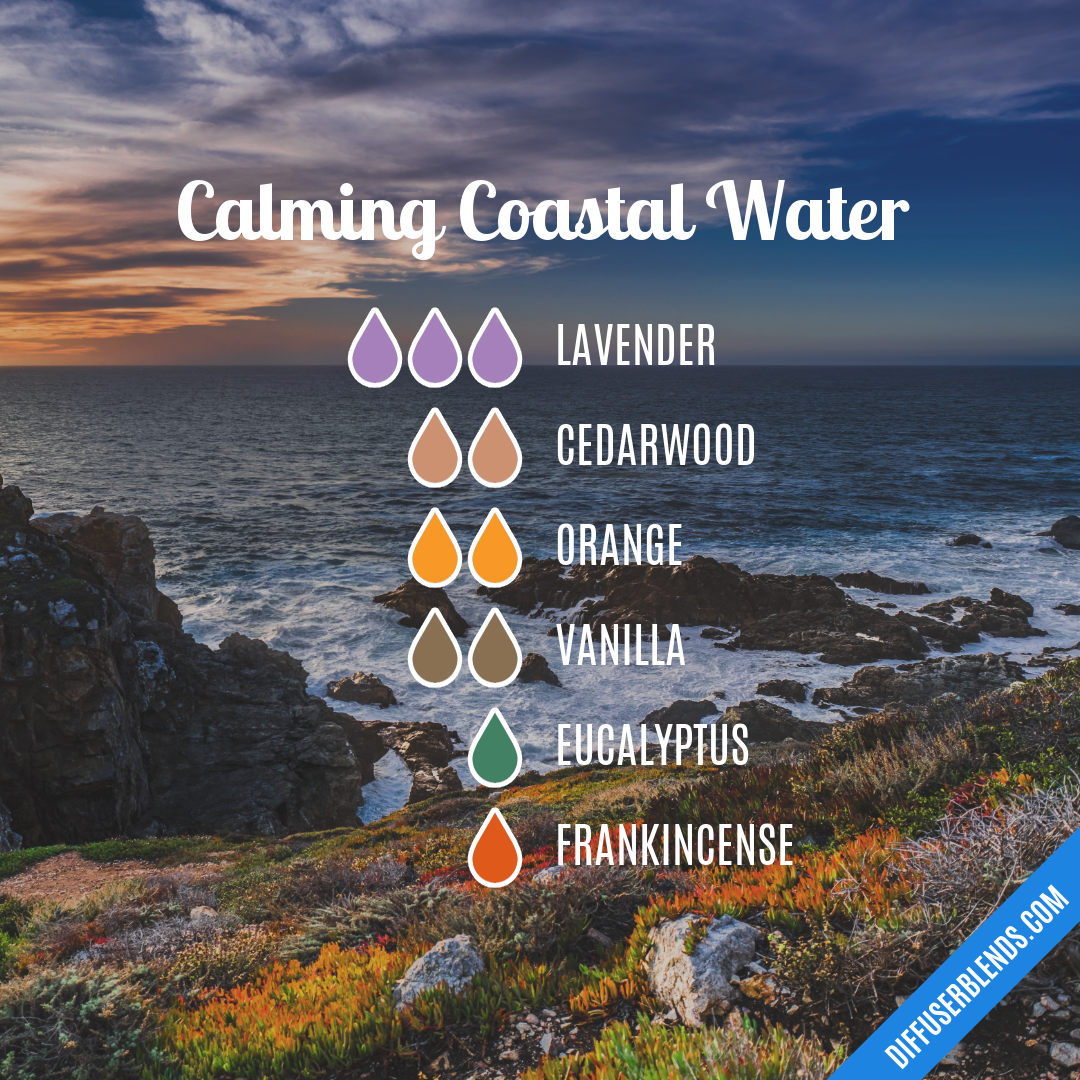 Calming Coastal Water — Essential Oil Diffuser Blend