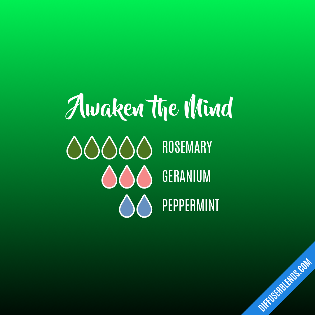 Awaken the Mind — Essential Oil Diffuser Blend