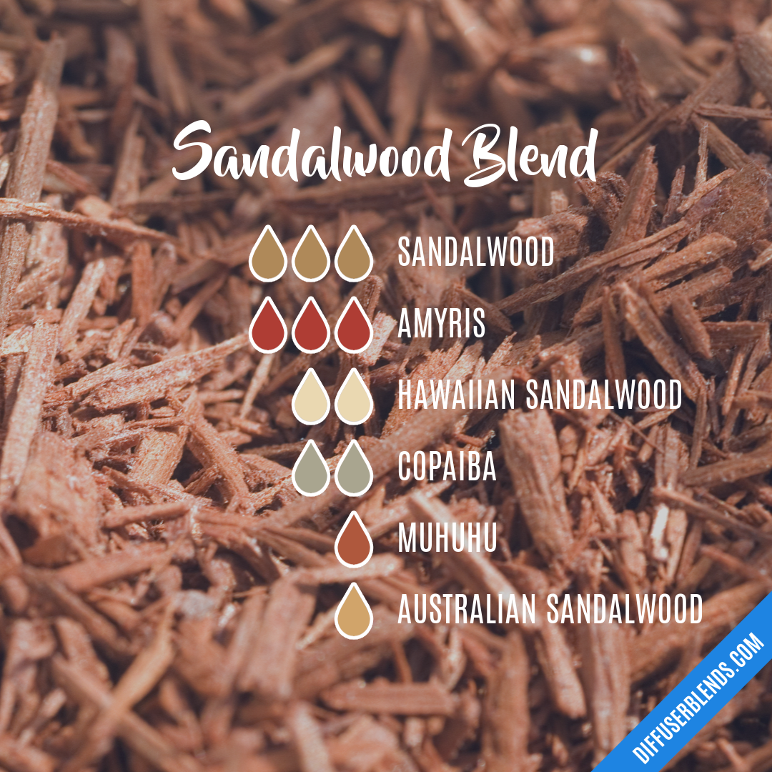 Sandalwood Blend — Essential Oil Diffuser Blend