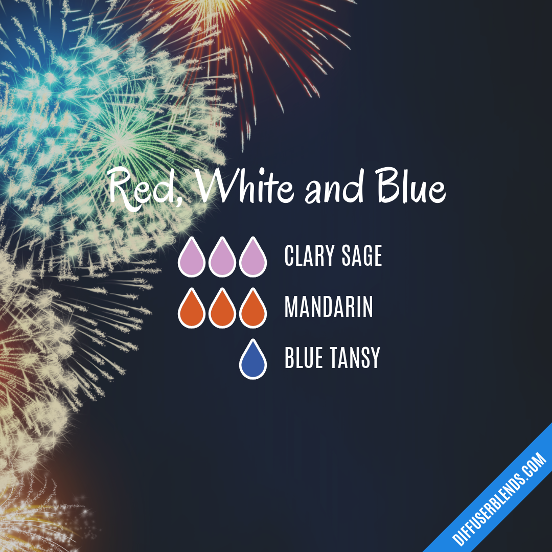 Red, White and Blue — Essential Oil Diffuser Blend