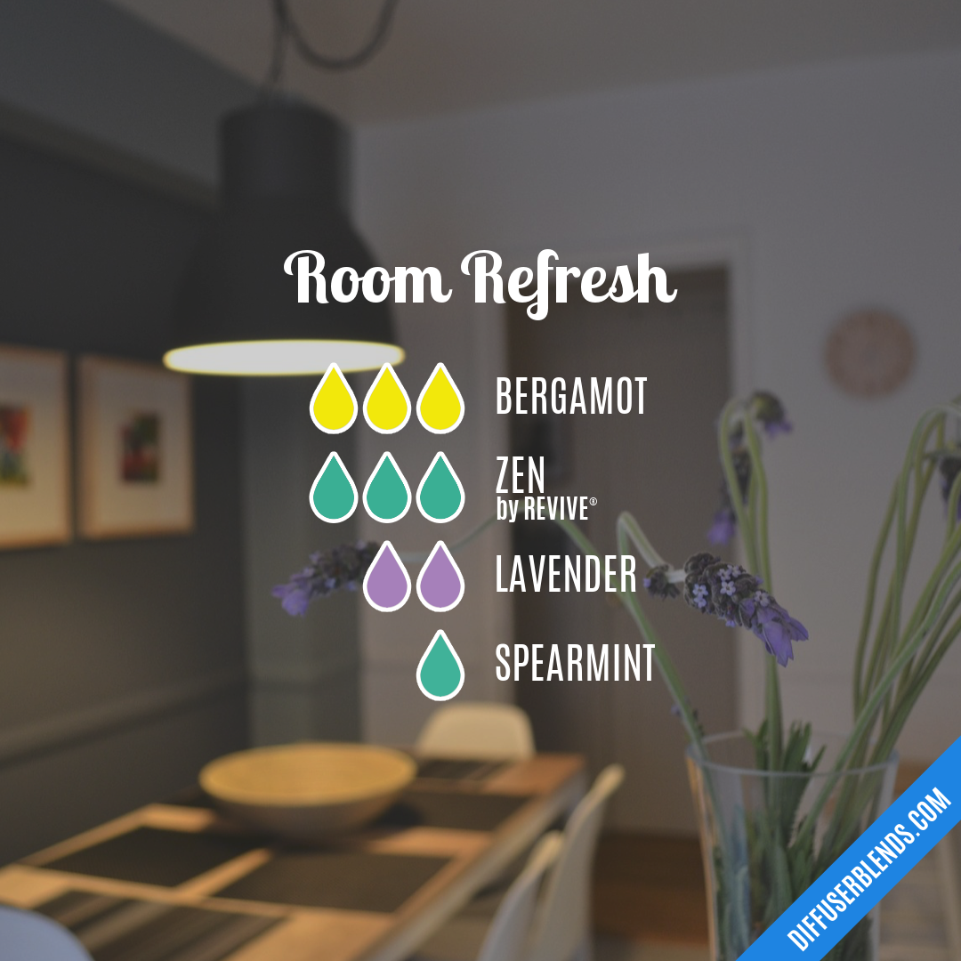 Room Refresh — Essential Oil Diffuser Blend