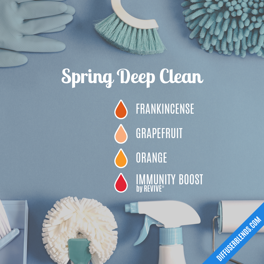 Spring Deep Clean — Essential Oil Diffuser Blend