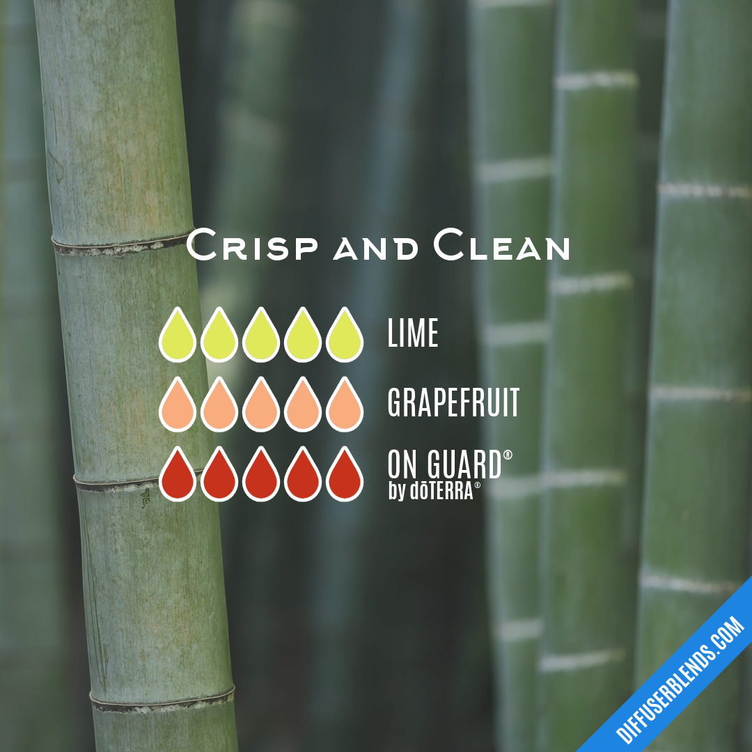 Crisp and Clean — Essential Oil Diffuser Blend