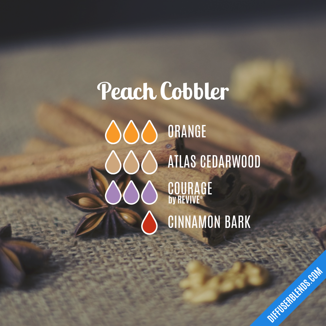 Peach Cobbler — Essential Oil Diffuser Blend