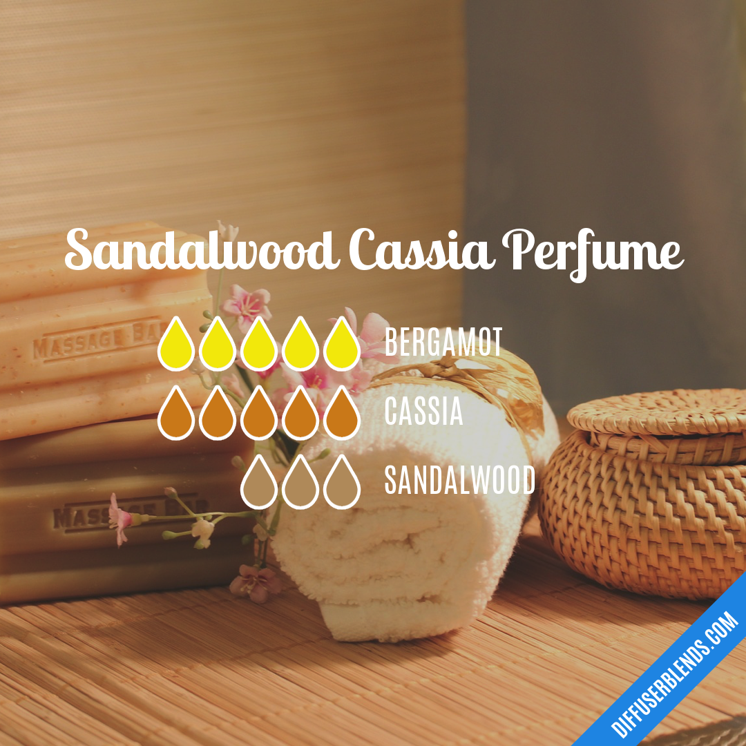 Sandalwood Cassia Perfume — Essential Oil Diffuser Blend