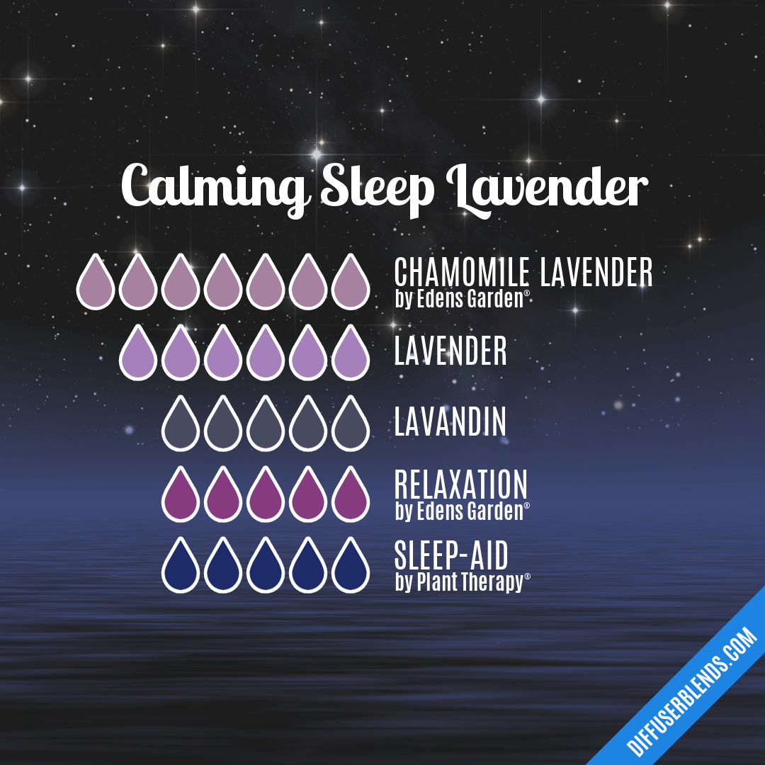 Calming Sleep Lavender — Essential Oil Diffuser Blend