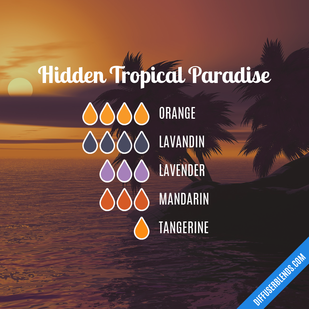 Hidden Tropical Paradise — Essential Oil Diffuser Blend