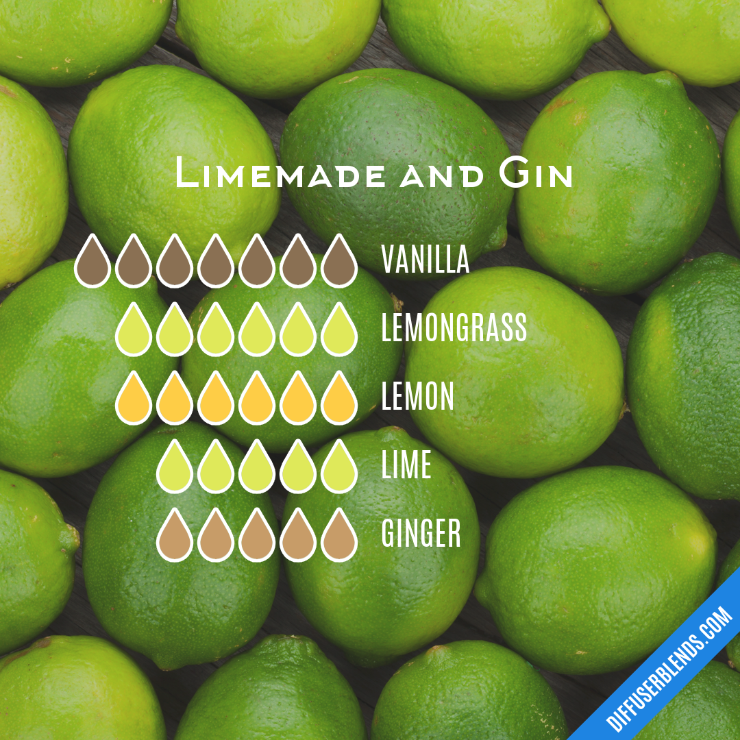 Limemade and Gin | DiffuserBlends.com