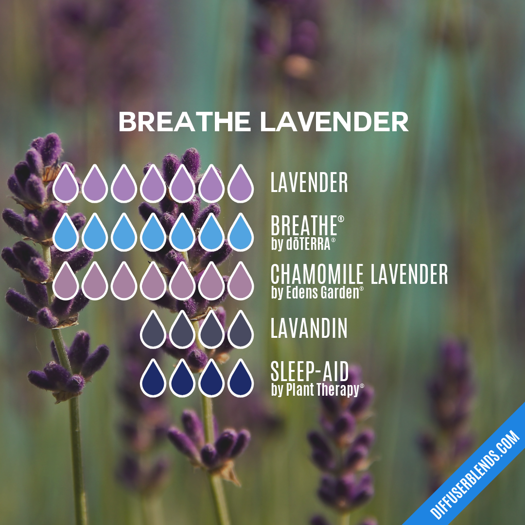 Breathe Lavender — Essential Oil Diffuser Blend