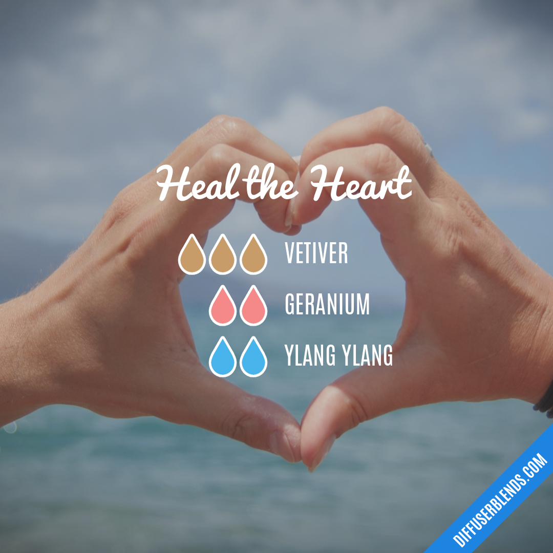 Heal the Heart — Essential Oil Diffuser Blend