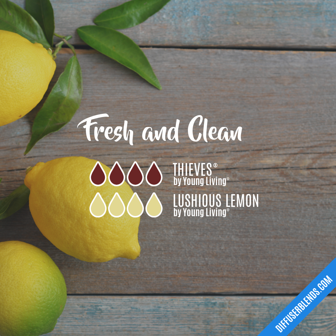 Fresh and Clean — Essential Oil Diffuser Blend