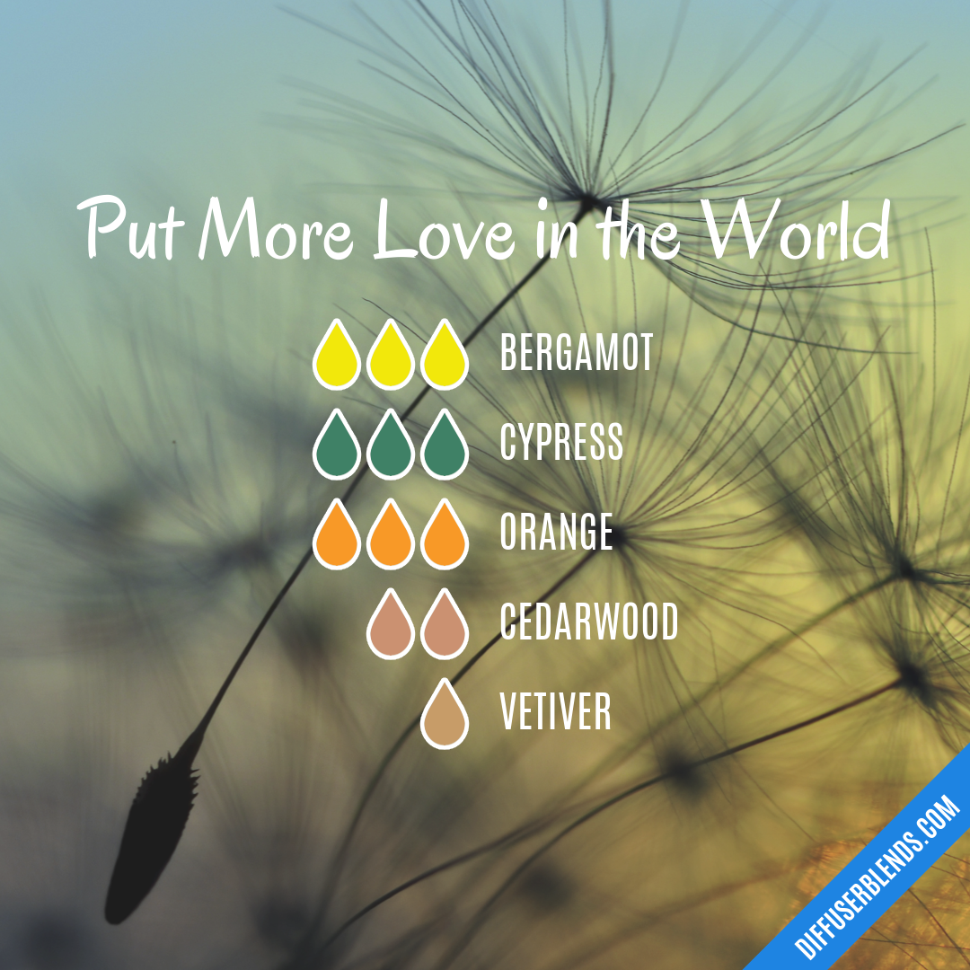 Put More Love in the World — Essential Oil Diffuser Blend