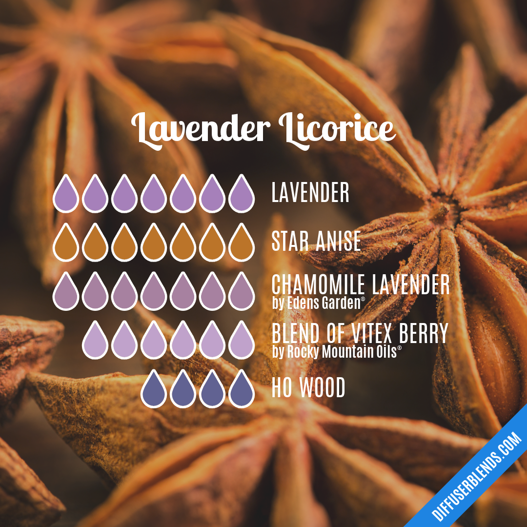 Lavender Licorice — Essential Oil Diffuser Blend