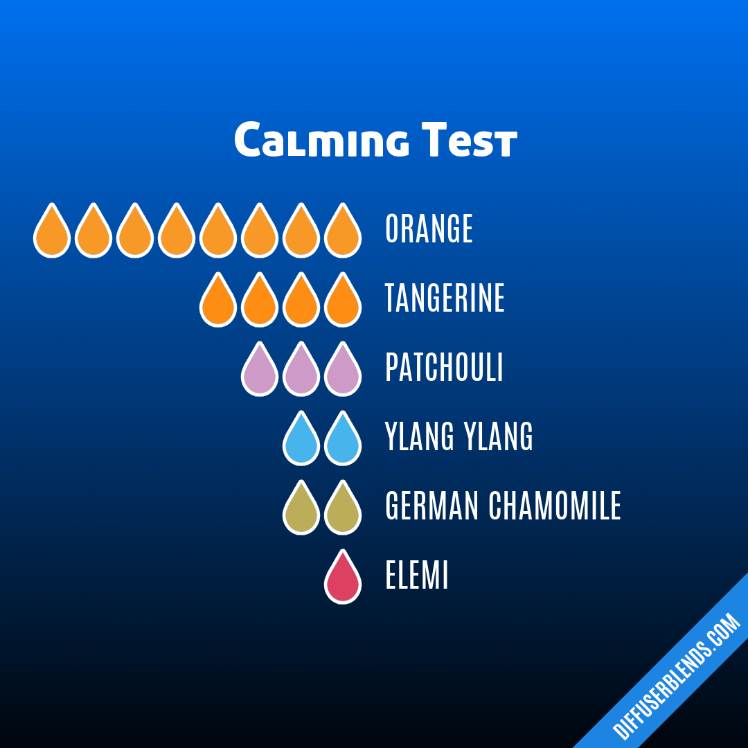 Calming Test — Essential Oil Diffuser Blend