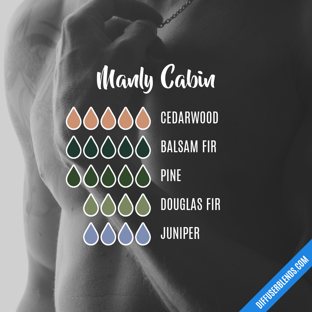 Manly Cabin — Essential Oil Diffuser Blend