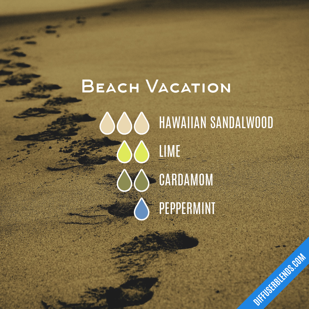 Beach Vacation | DiffuserBlends.com