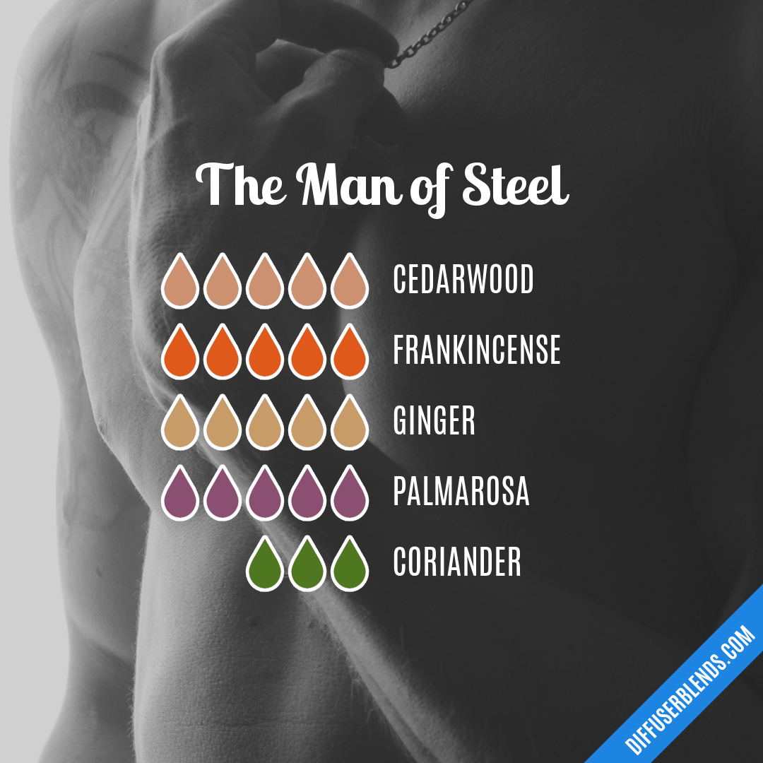 The Man of Steel — Essential Oil Diffuser Blend