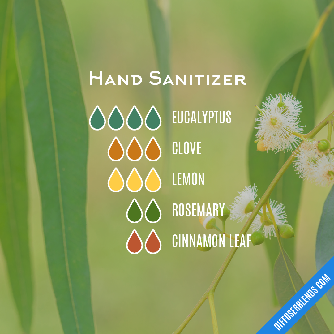 Hand Sanitizer — Essential Oil Diffuser Blend