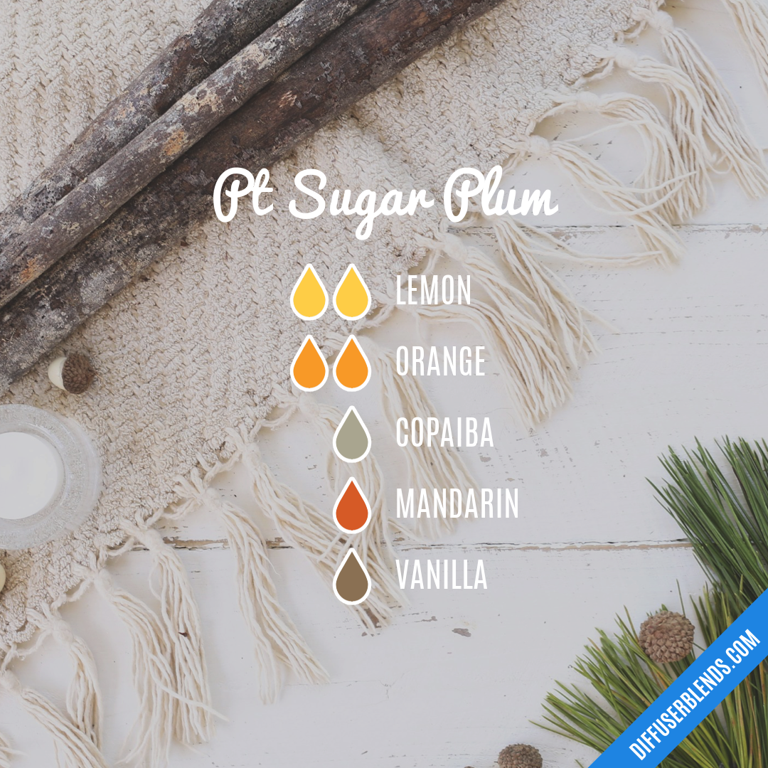 Sugar Plum Essential Oil Blend, Recipe