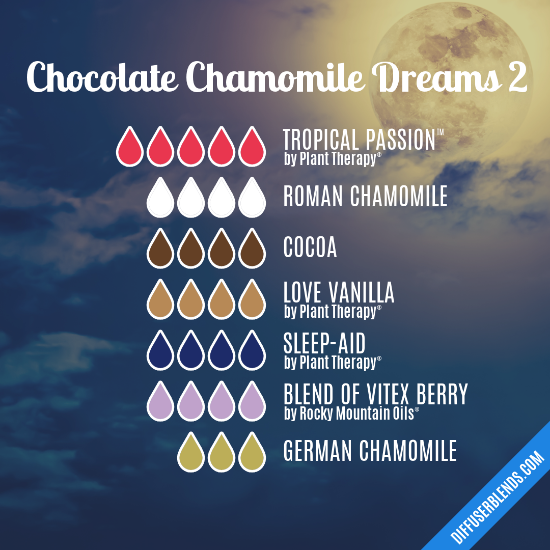 Chocolate Chamomile Dreams 2 — Essential Oil Diffuser Blend