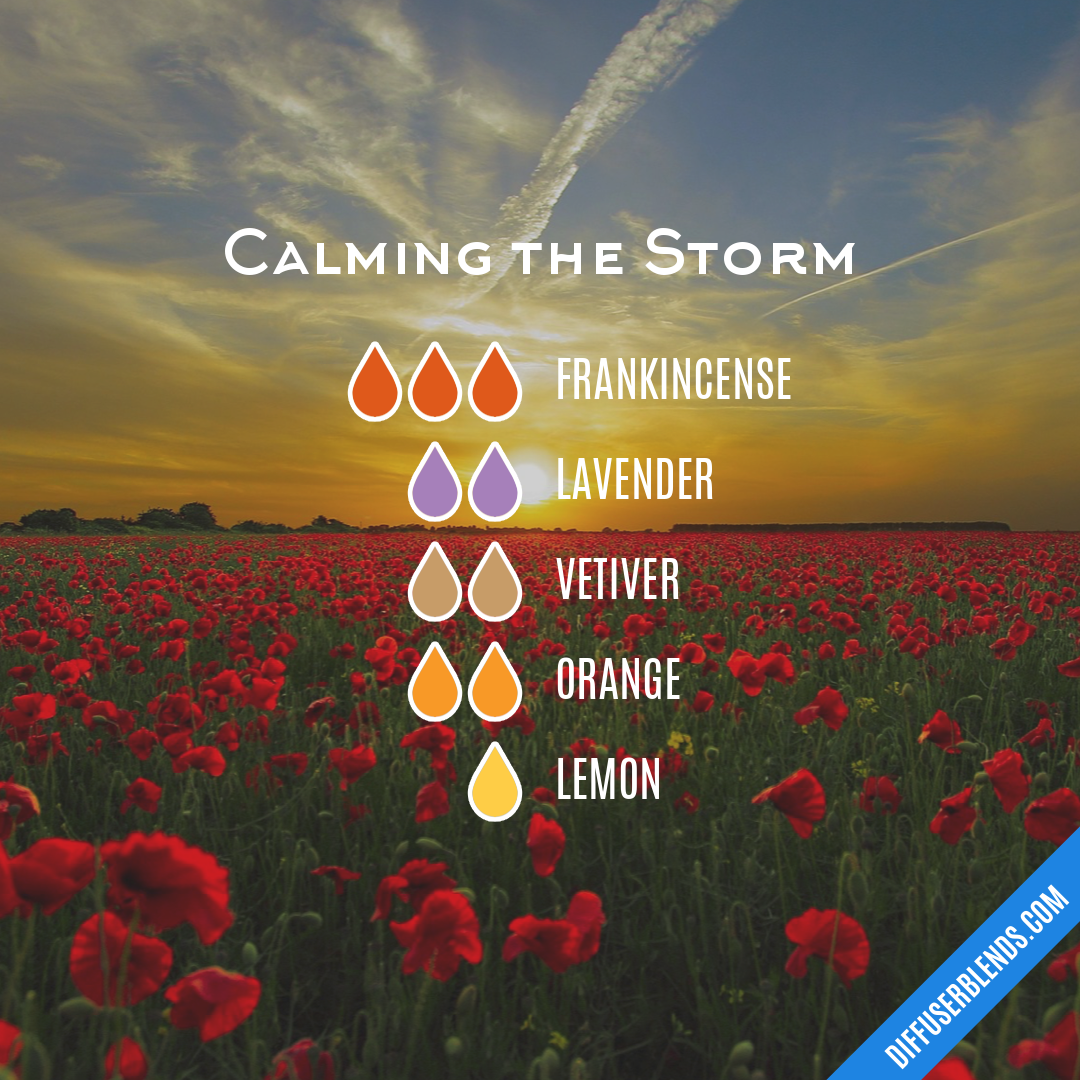 Calming the Storm — Essential Oil Diffuser Blend