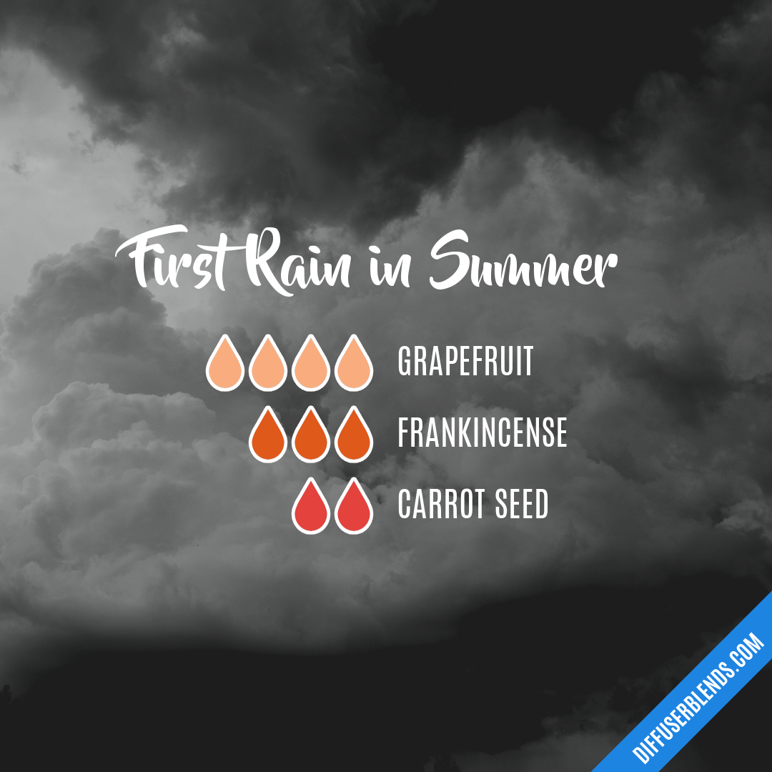 First Rain in Summer — Essential Oil Diffuser Blend