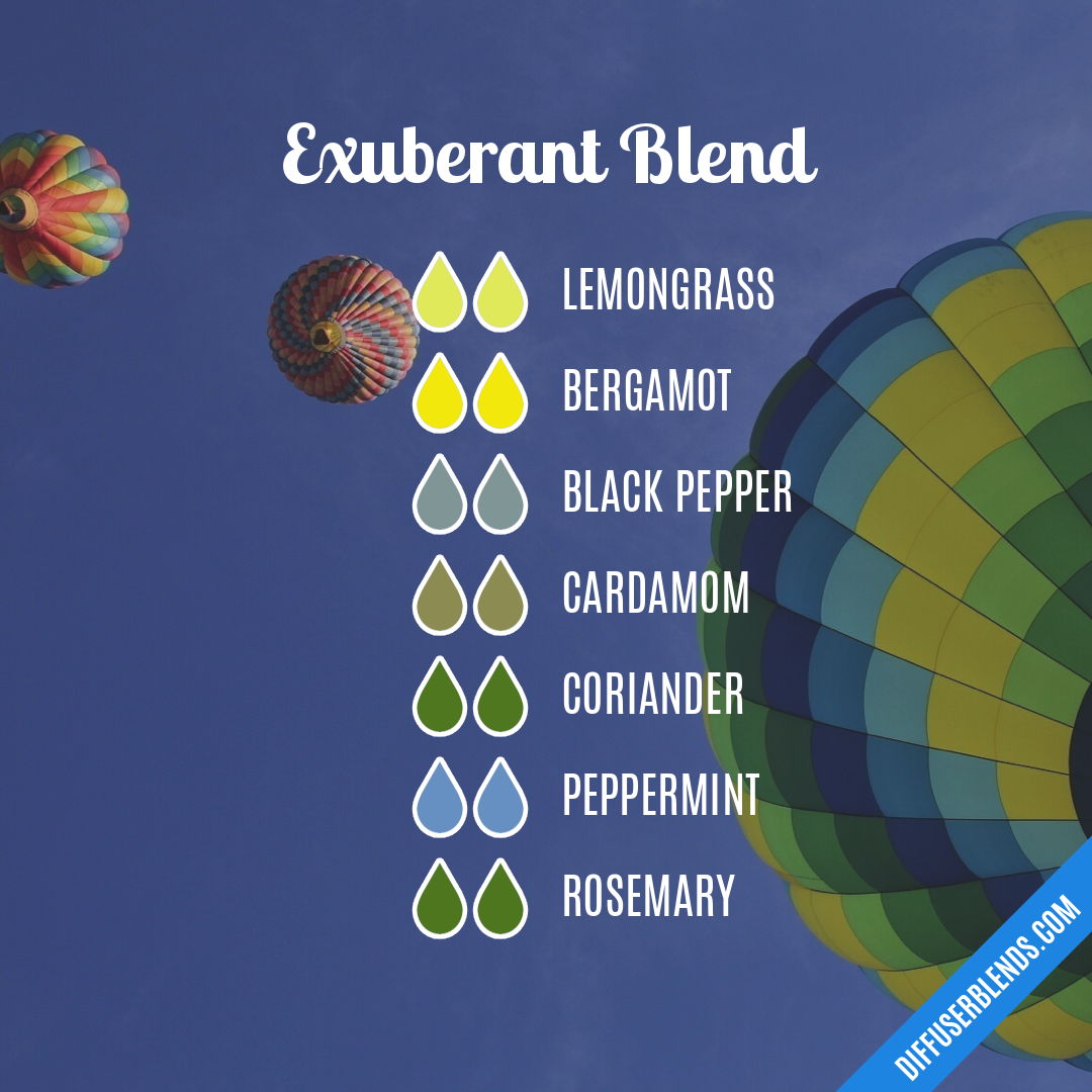 Exuberant Blend — Essential Oil Diffuser Blend