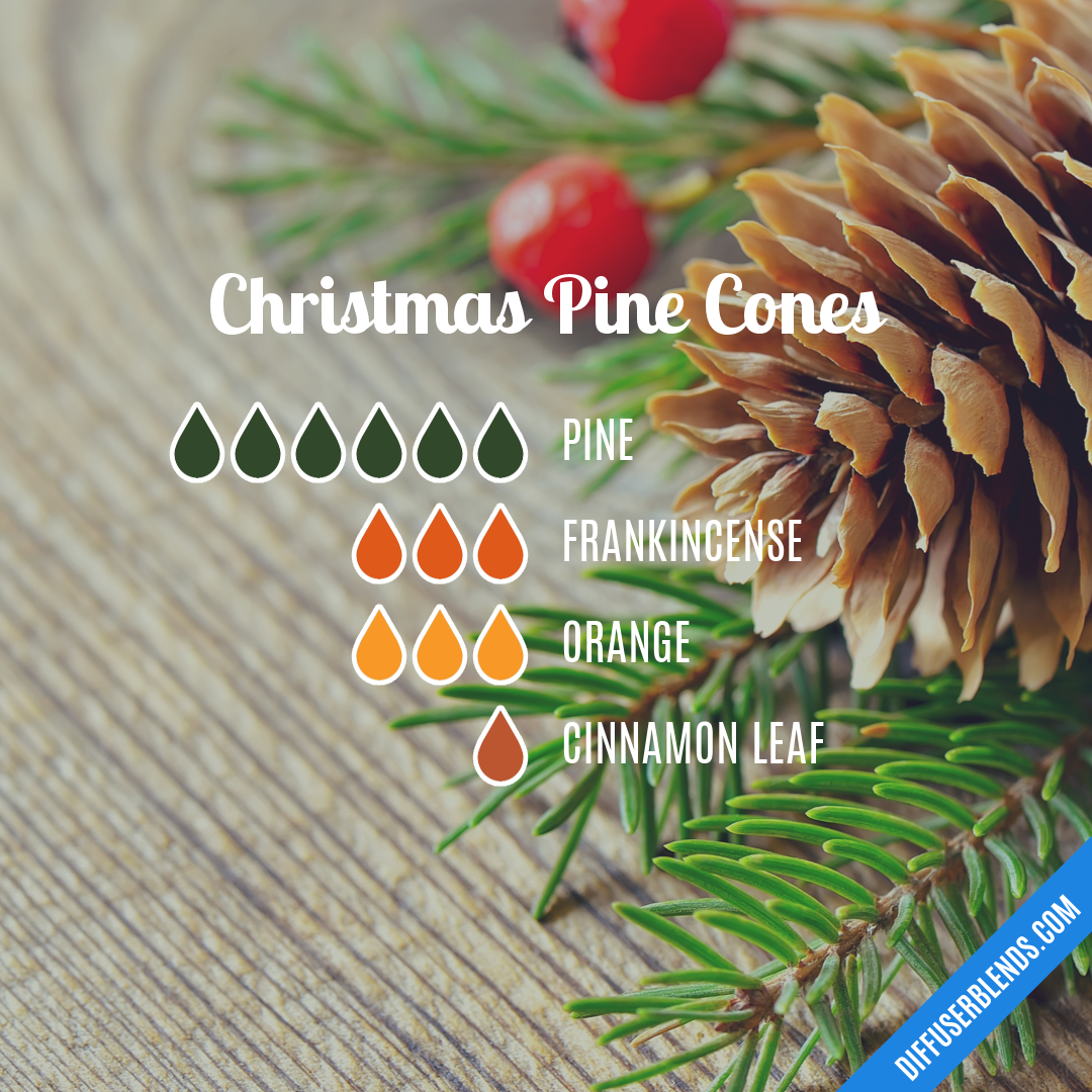 Christmas Pine Cones — Essential Oil Diffuser Blend