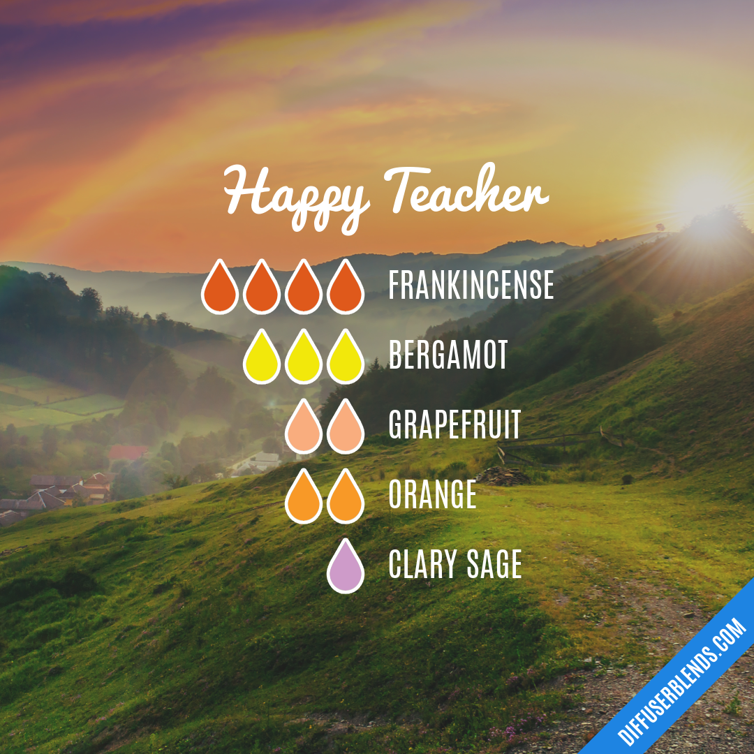 Happy Teacher — Essential Oil Diffuser Blend