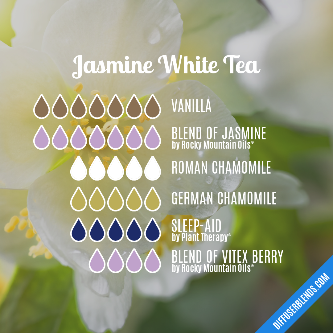 Jasmine White Tea — Essential Oil Diffuser Blend