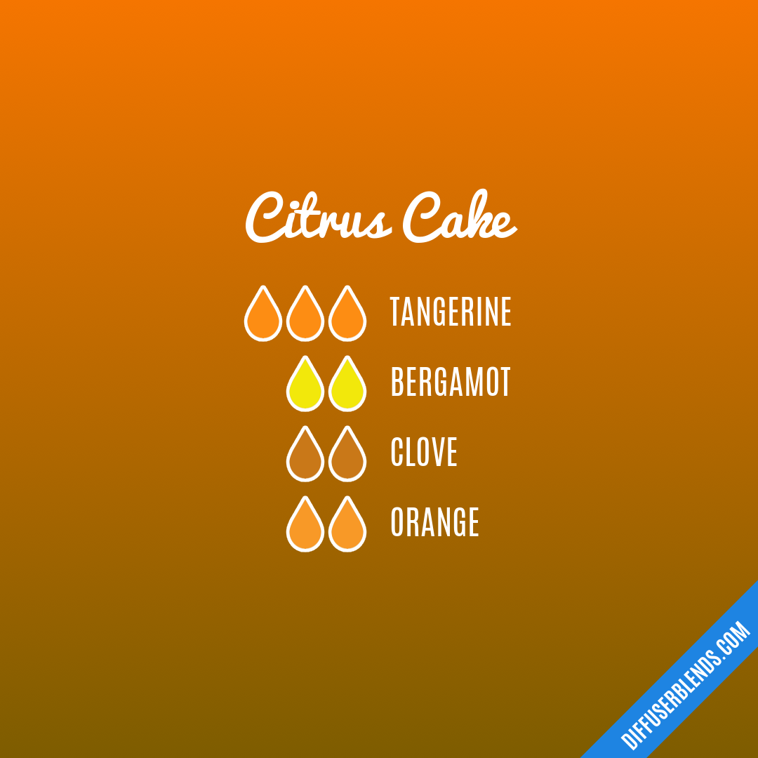 Citrus Cake — Essential Oil Diffuser Blend