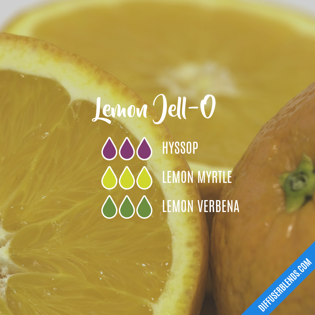 Lemon Jell-O — Essential Oil Diffuser Blend