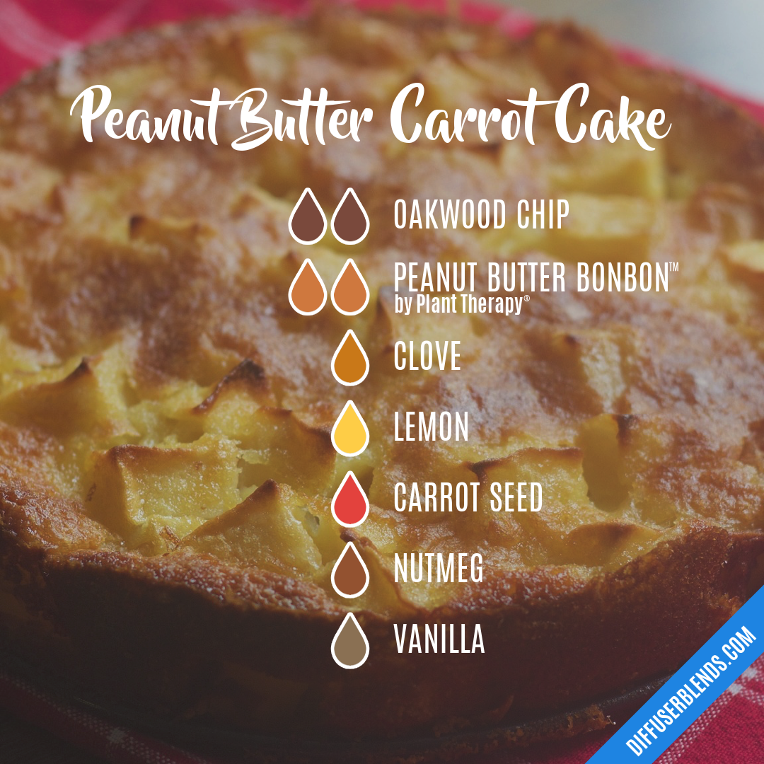 Peanut Butter Carrot Cake — Essential Oil Diffuser Blend