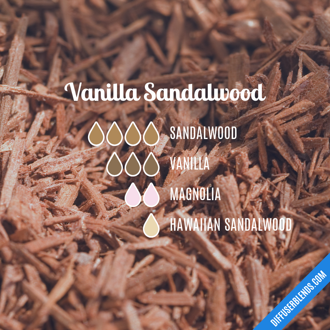 Vanilla Sandalwood — Essential Oil Diffuser Blend