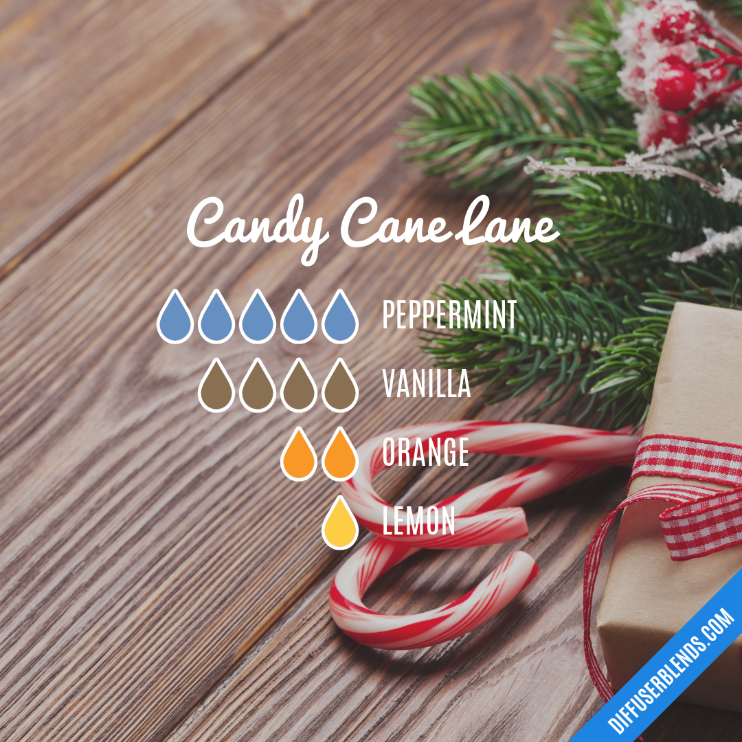 Candy Cane Lane — Essential Oil Diffuser Blend