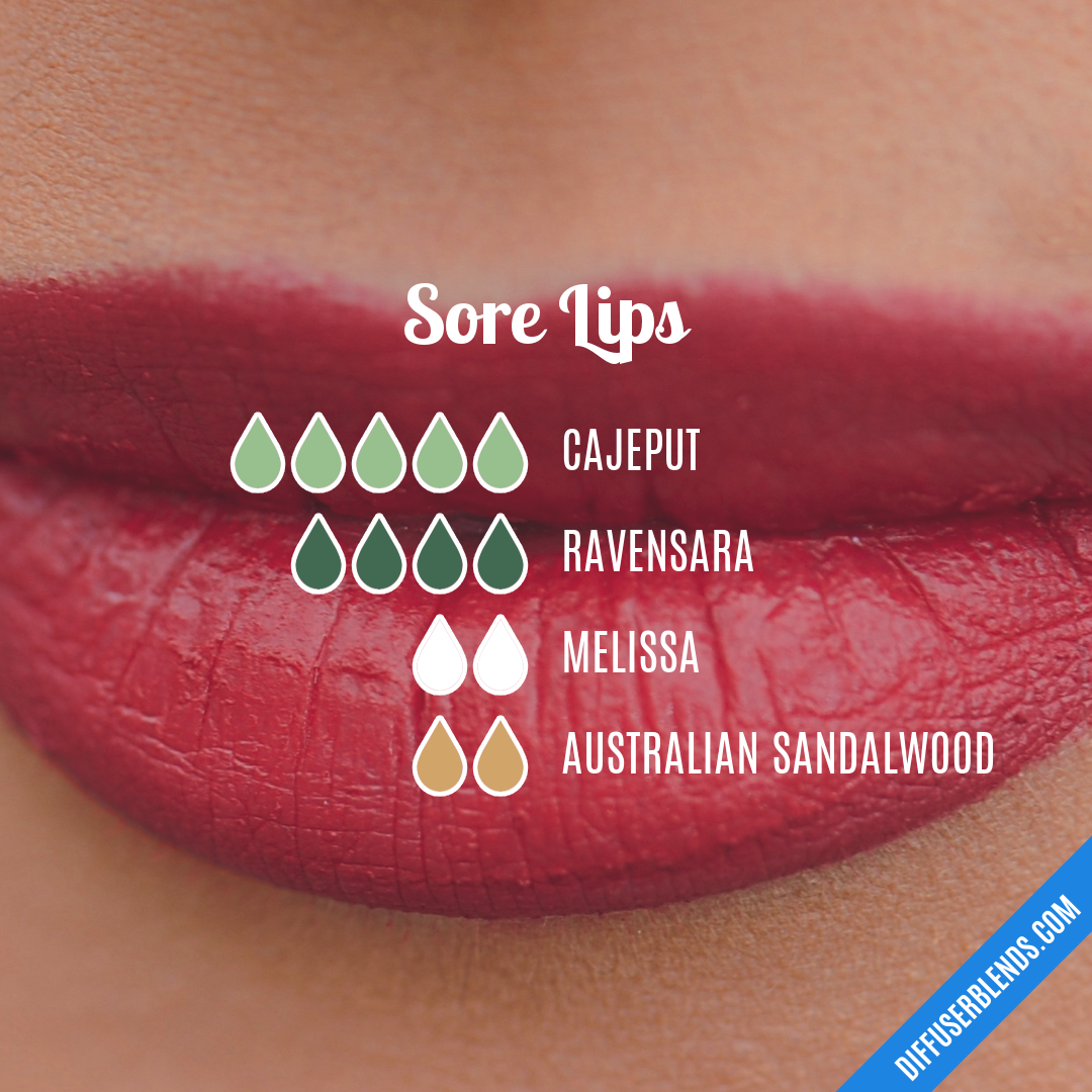 Sore Lips — Essential Oil Diffuser Blend