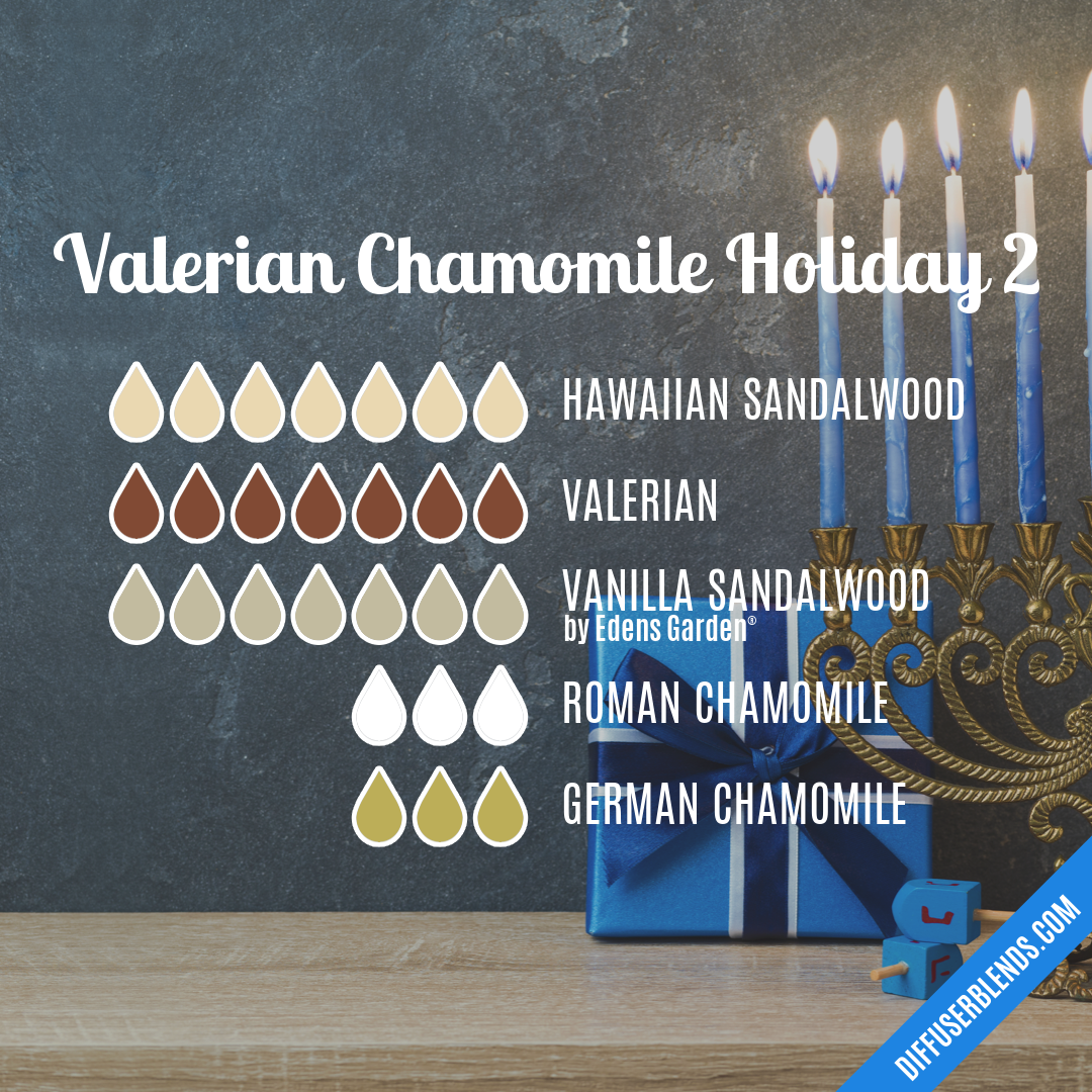 Valerian Chamomile Holiday 2 — Essential Oil Diffuser Blend