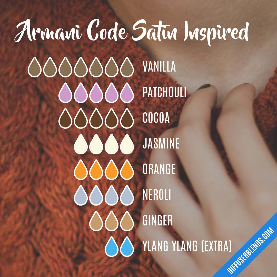 Armani Code Satin Inspired — Essential Oil Diffuser Blend